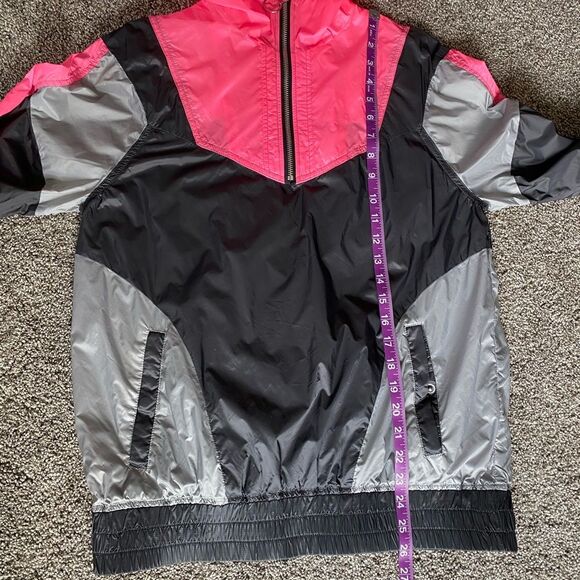 Express Colorblock Windbreaker Jacket 90s Inspo- Size Small - Picture 6 of 7
